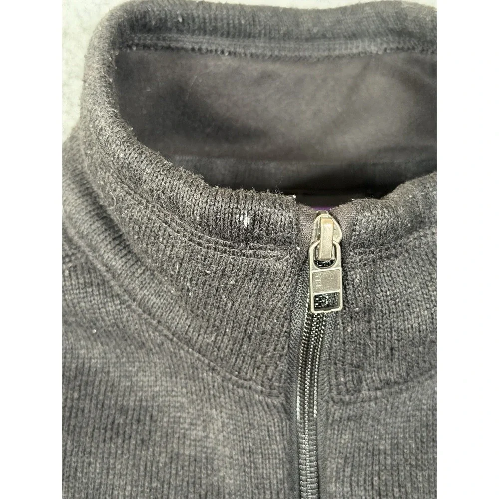 Patagonia Better Sweater Black Fleece Jacket Full Zip Pockets Mens Small Logo